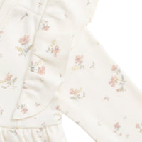 Organic Cotton Vivienne Playsuit - Emilia Egret Childrens Playsuit from Jamie Kay Australia