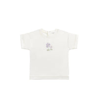 Pima Cotton Mimi Top - Plaster Briella Childrens Top from Jamie Kay Australia