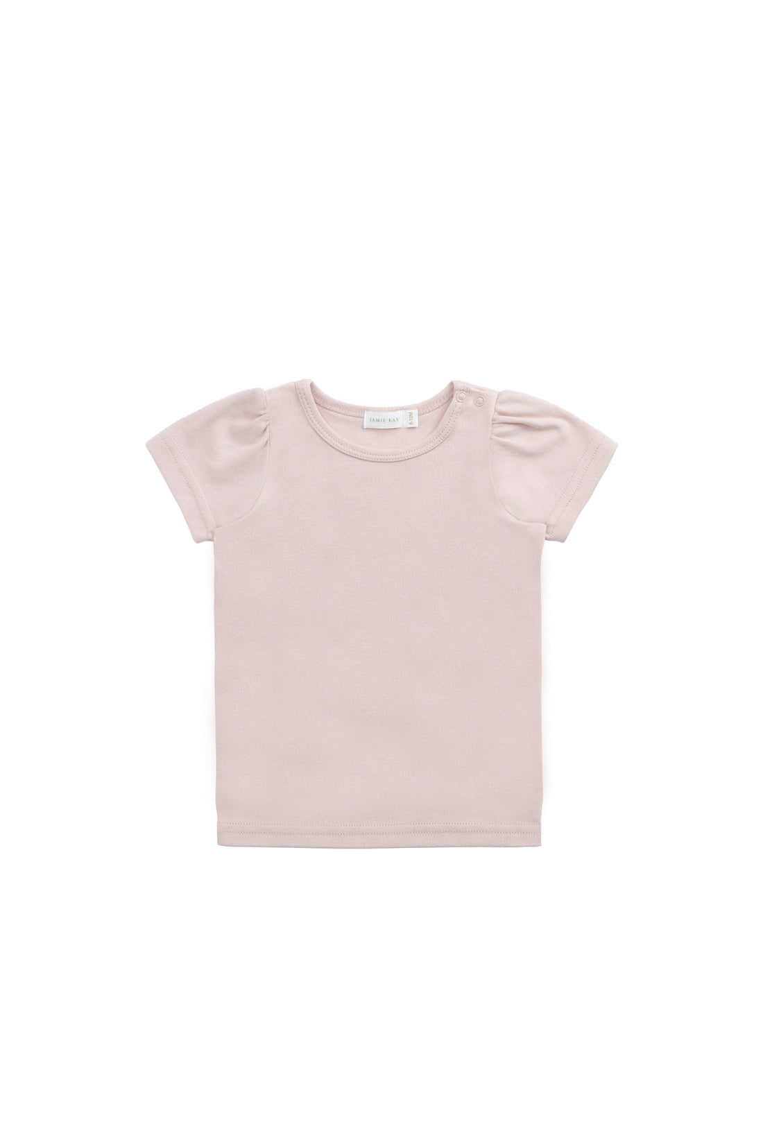 Pima Cotton Tasha Top - Dusky Pink Childrens Top from Jamie Kay Australia