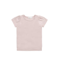 Pima Cotton Tasha Top - Dusky Pink Childrens Top from Jamie Kay Australia