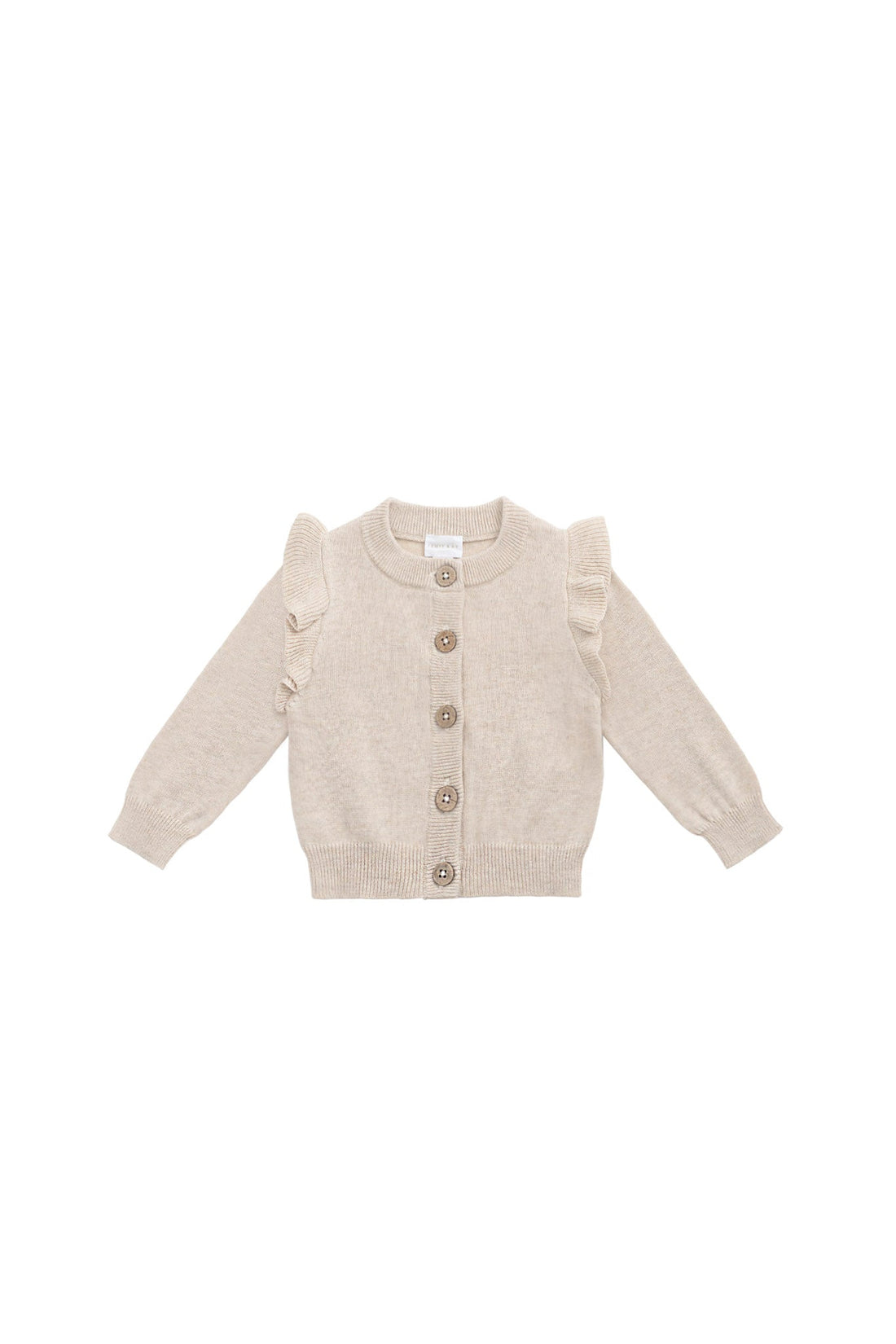 Rosie Cardigan - Oatmeal Marle Childrens Cardigan from Jamie Kay Australia