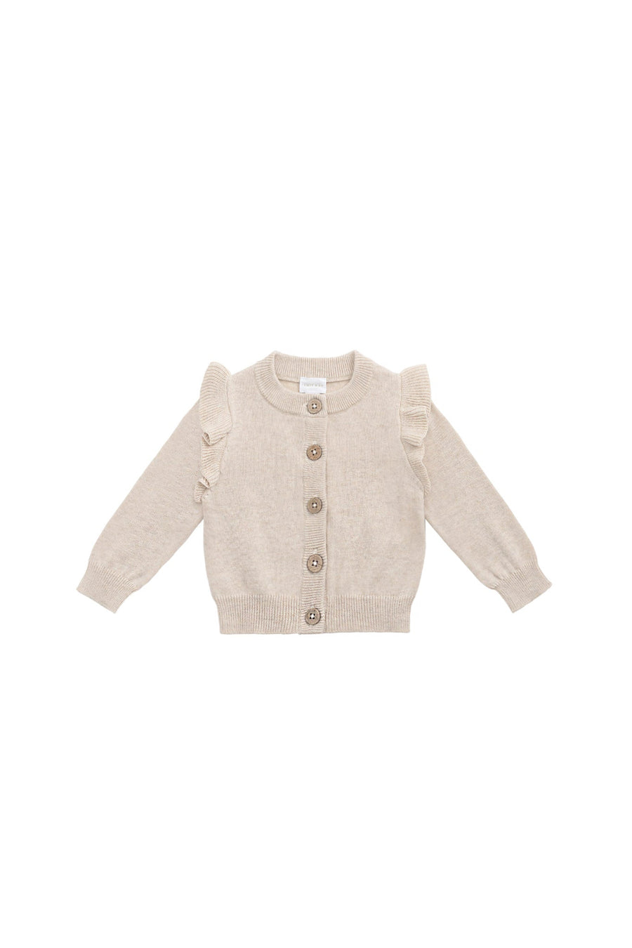 Rosie Cardigan - Oatmeal Marle Childrens Cardigan from Jamie Kay Australia