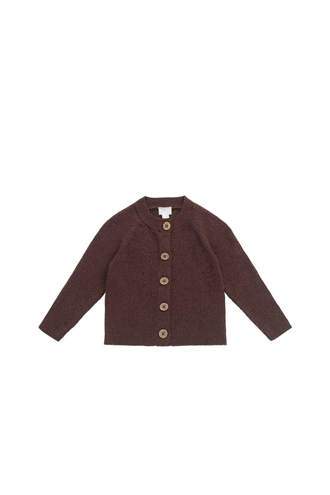 Samantha Cardigan - Toasted Brown Marle Childrens Cardigan from Jamie Kay Australia