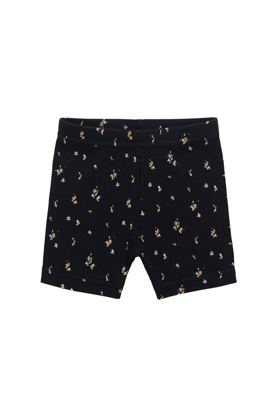 Organic Cotton Modal Elisa Bike Short - Dina Ebony Childrens Shorts from Jamie Kay Australia