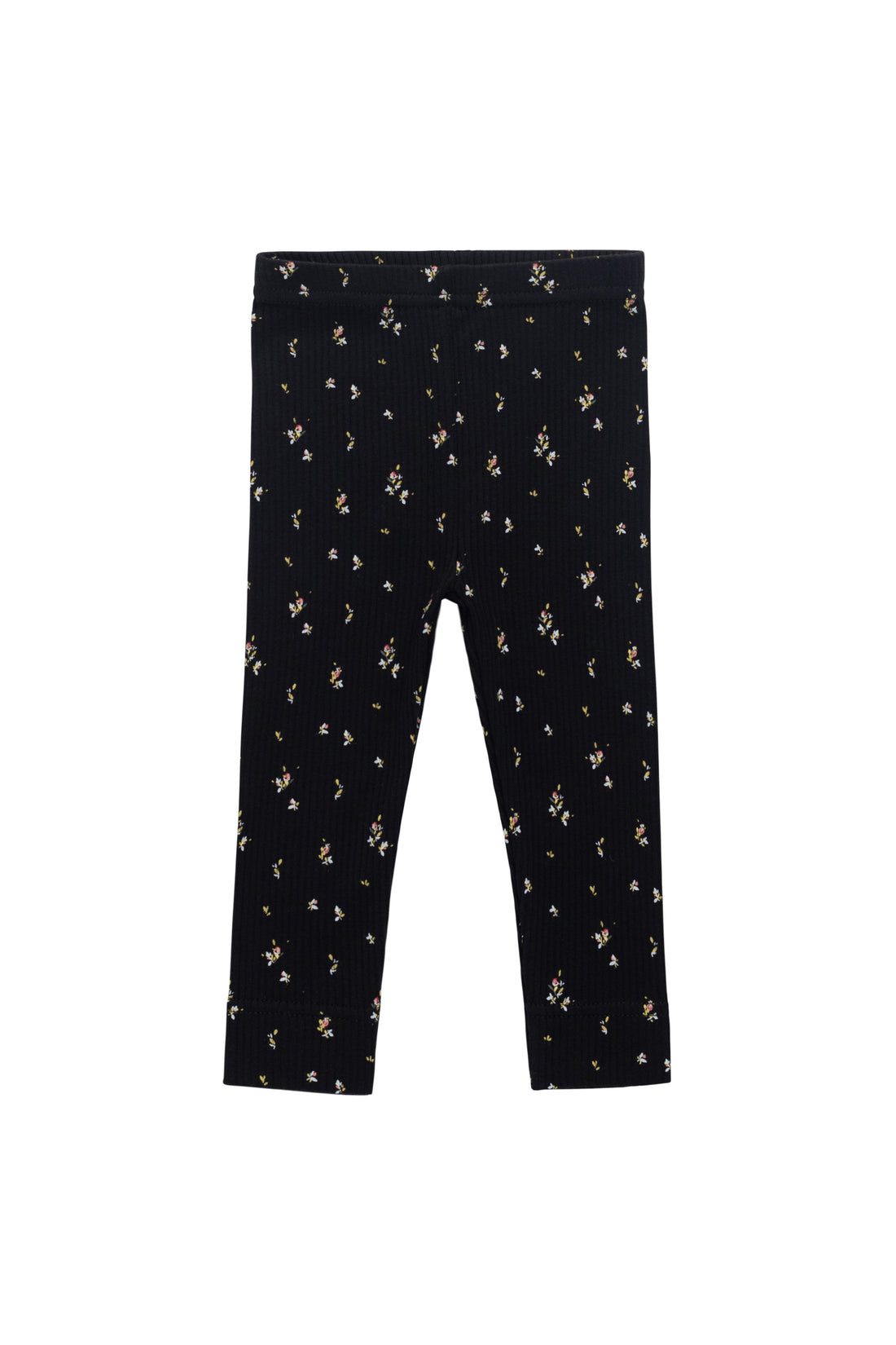 Organic Cotton Modal Everyday Legging - Dina Ebony Childrens Legging from Jamie Kay Australia