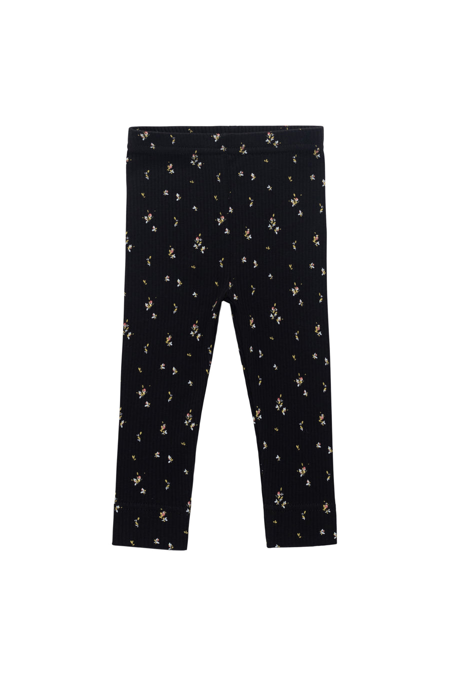 Organic Cotton Modal Everyday Legging - Dina Ebony Childrens Legging from Jamie Kay Australia