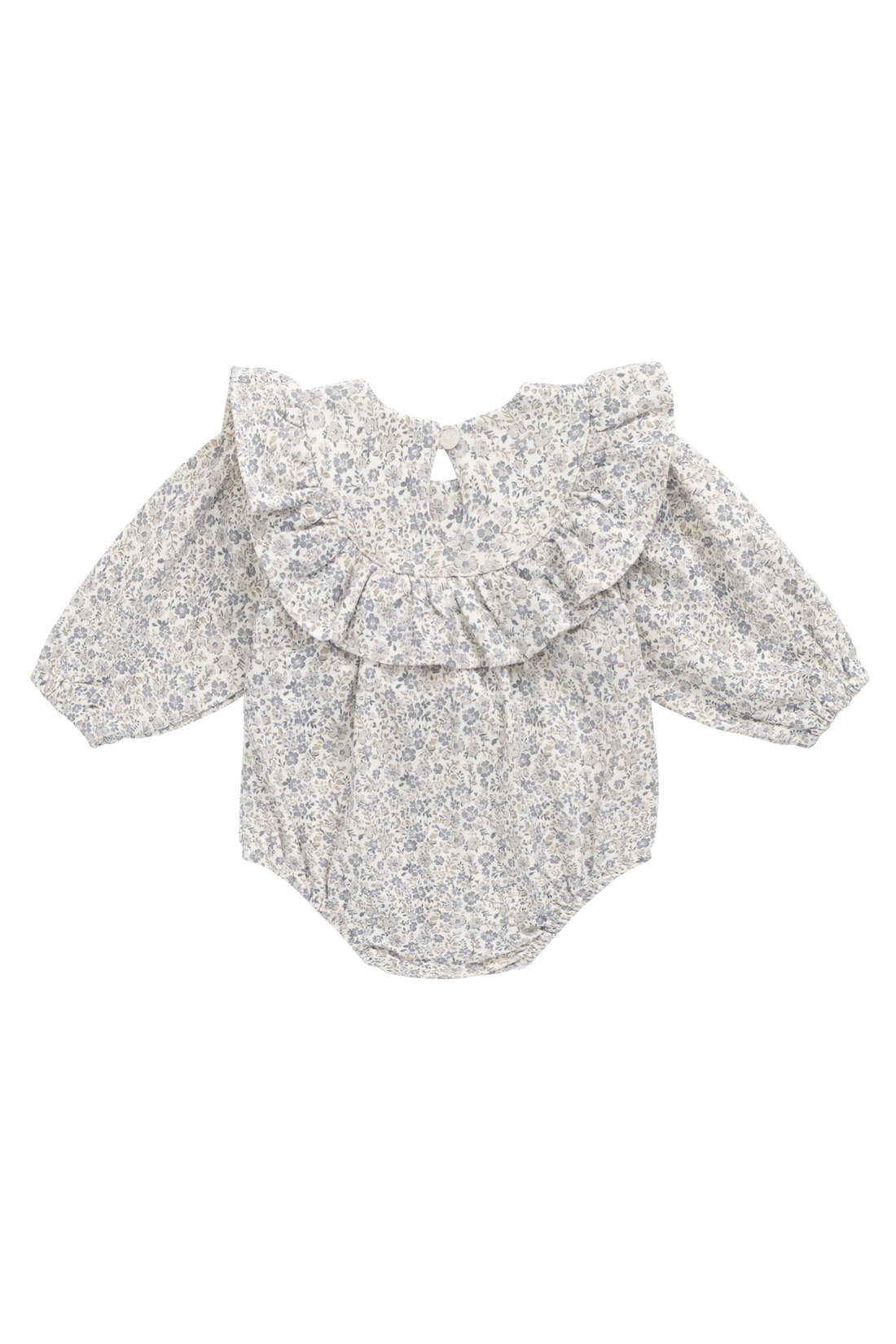Organic Cotton Aurora Playsuit - Tully Grey Childrens Playsuit from Jamie Kay Australia