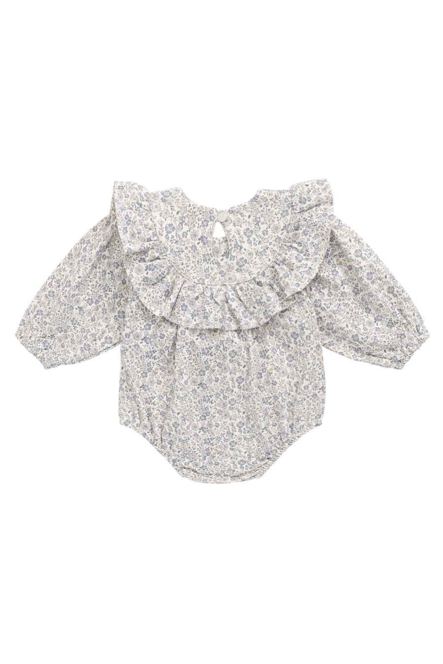 Organic Cotton Aurora Playsuit - Tully Grey Childrens Playsuit from Jamie Kay Australia