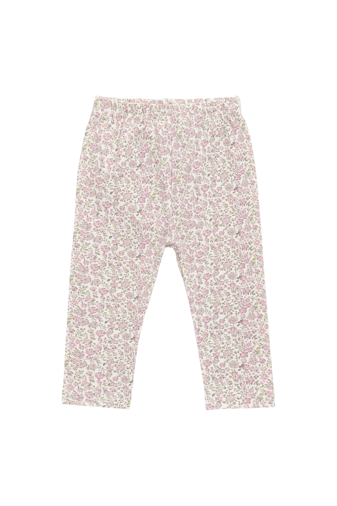 Organic Cotton Everyday Legging - Tully Mauve Childrens Legging from Jamie Kay Australia