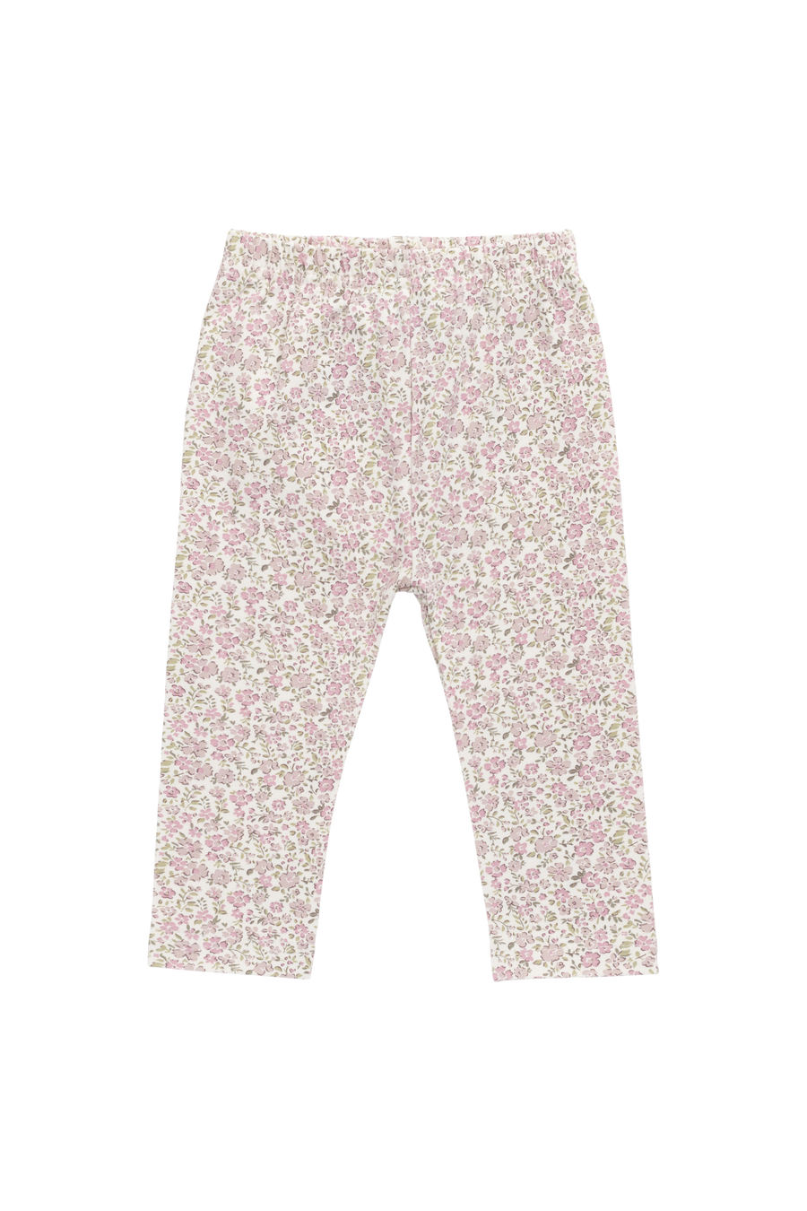 Organic Cotton Everyday Legging - Tully Mauve Childrens Legging from Jamie Kay Australia