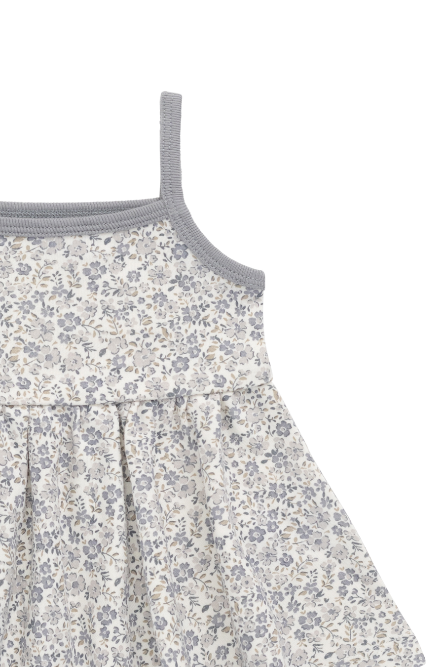 Organic Cotton Maple Singlet - Tully Grey Childrens Singlet from Jamie Kay Australia