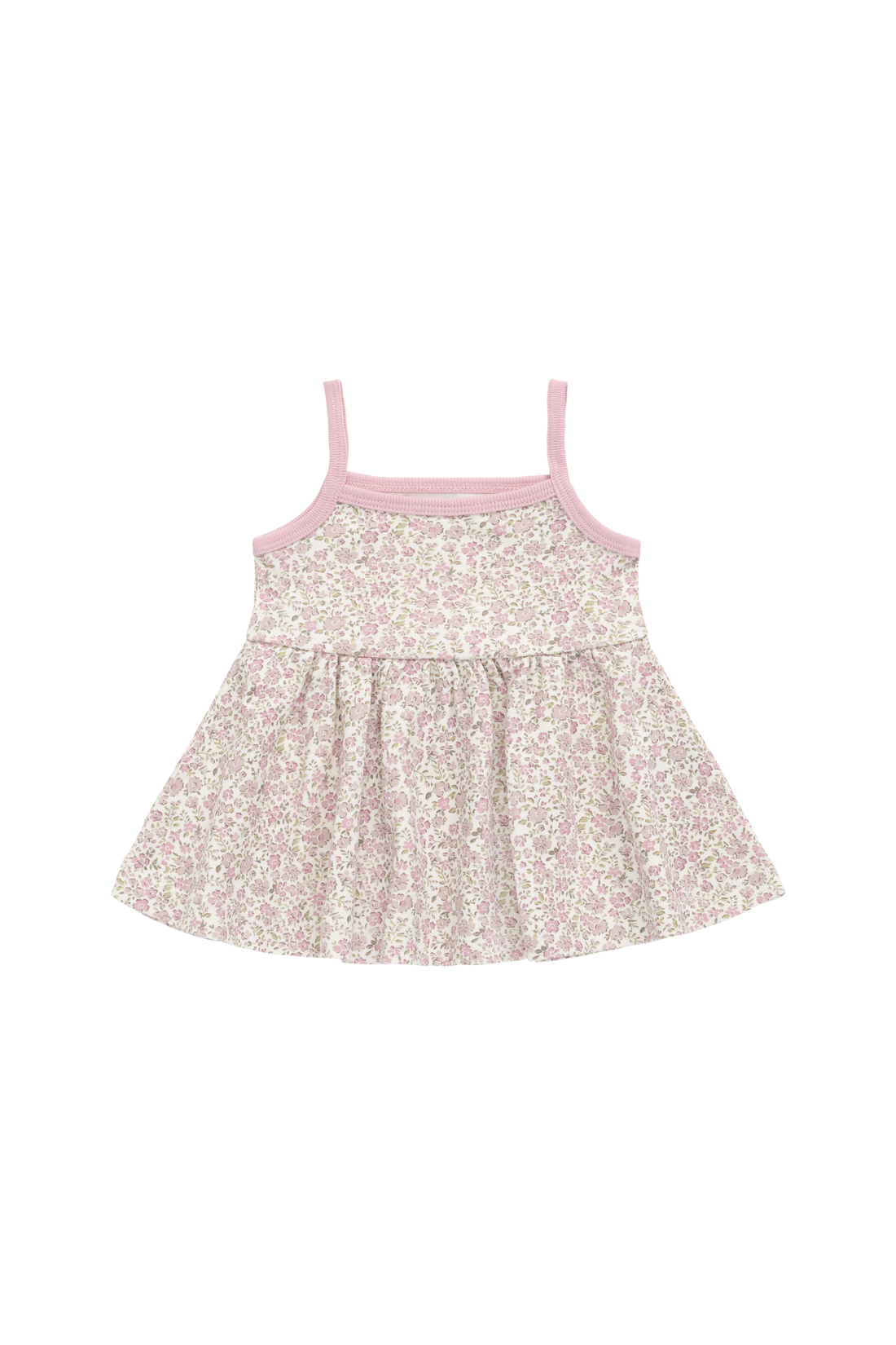Organic Cotton Maple Singlet - Tully Mauve Childrens Top from Jamie Kay Australia