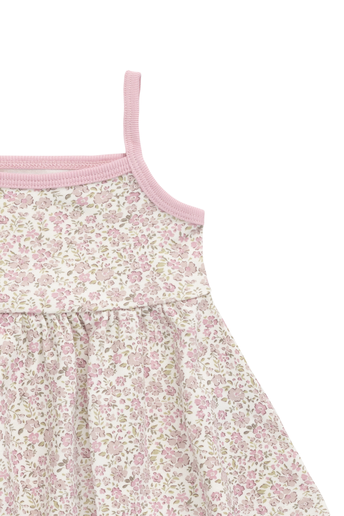 Organic Cotton Maple Singlet - Tully Mauve Childrens Top from Jamie Kay Australia