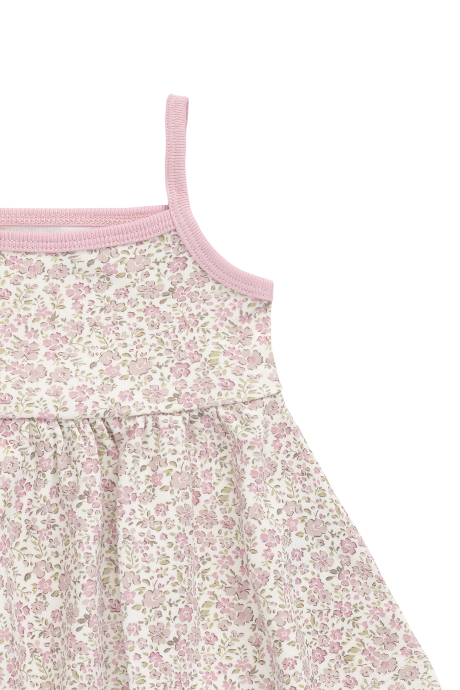 Organic Cotton Maple Singlet - Tully Mauve Childrens Top from Jamie Kay Australia