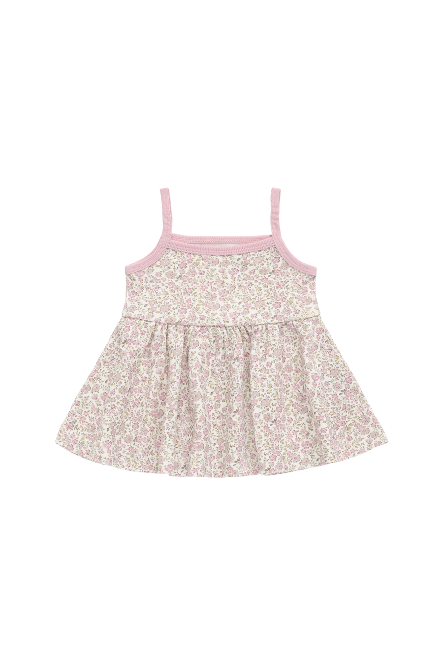 Organic Cotton Maple Singlet - Tully Mauve Childrens Top from Jamie Kay Australia