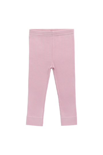 Organic Cotton Modal Everyday Legging - Vintage Violet Childrens Legging from Jamie Kay Australia