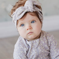 Organic Cotton Headband - Rosalie Field Raindrop Childrens Headband from Jamie Kay Australia