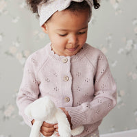 Organic Cotton Headband - Rosalie Field Raindrop Childrens Headband from Jamie Kay Australia