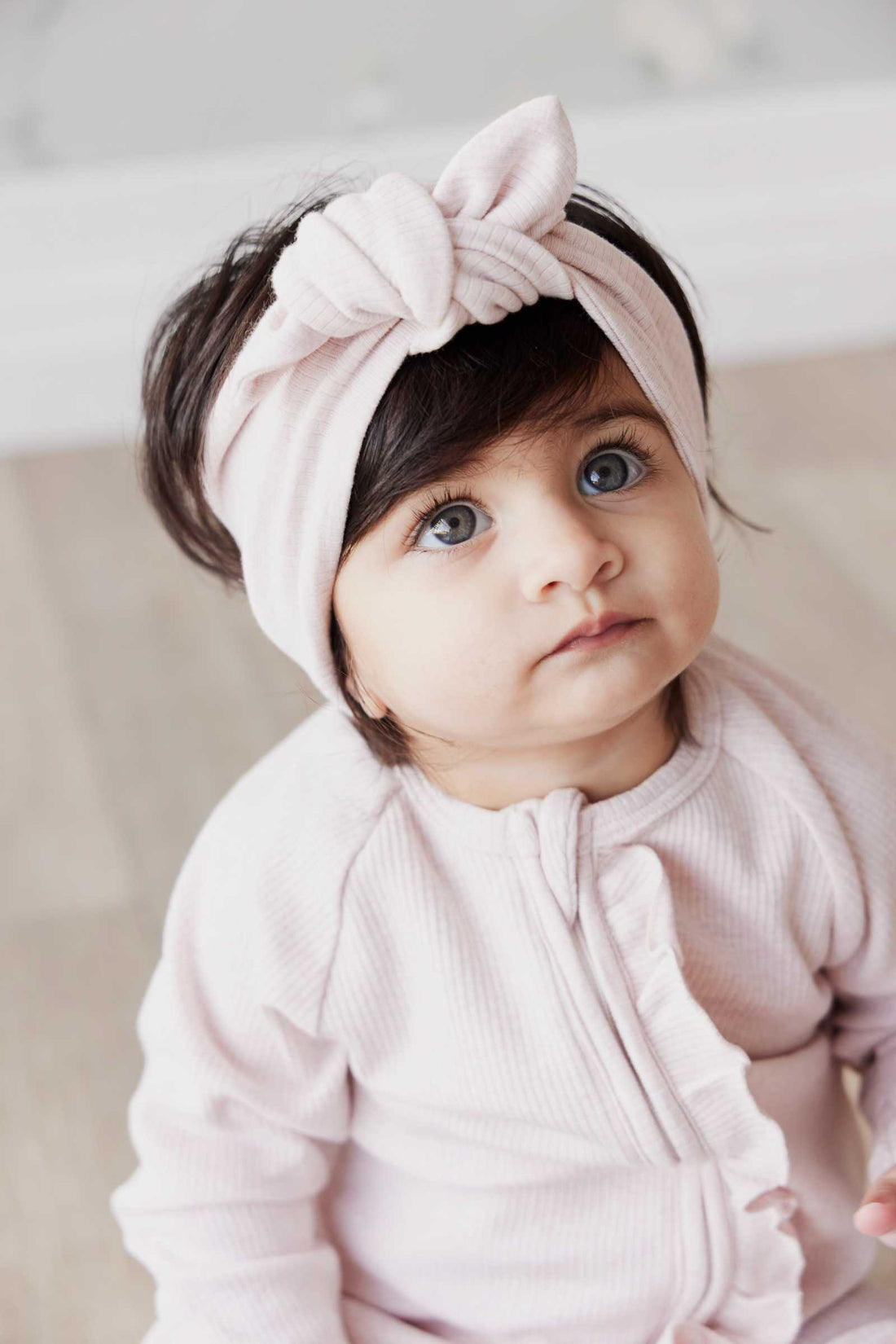 Organic Cotton Fine Rib Headband - Luna Marle Childrens Headband from Jamie Kay Australia