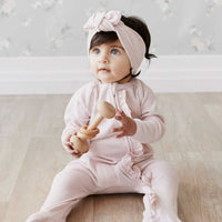 Organic Cotton Fine Rib Headband - Luna Marle Childrens Headband from Jamie Kay Australia