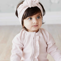 Organic Cotton Fine Rib Headband - Luna Marle Childrens Headband from Jamie Kay Australia