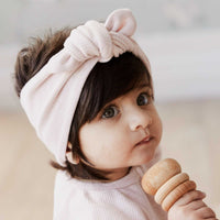 Organic Cotton Fine Rib Headband - Luna Marle Childrens Headband from Jamie Kay Australia