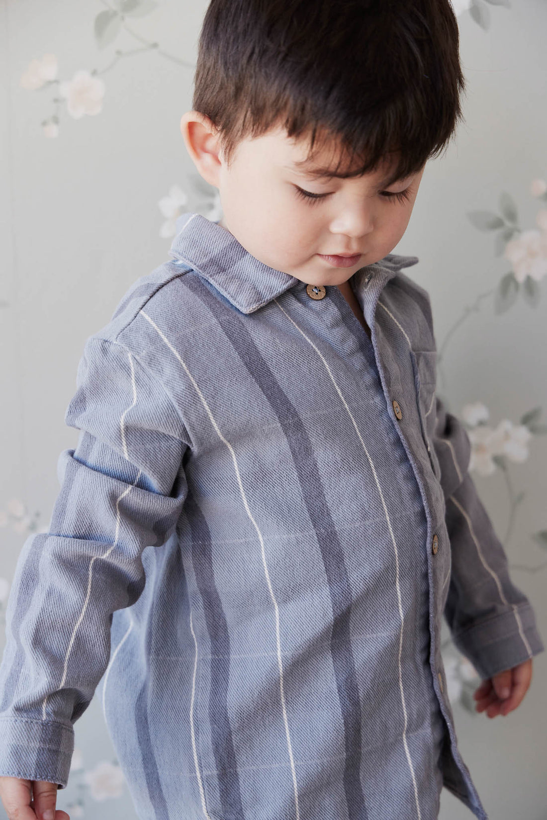 Isaiah Check Shirt - Isaiah Check Childrens Shirt from Jamie Kay Australia