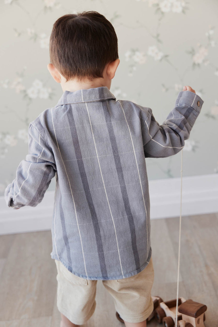 Isaiah Check Shirt - Isaiah Check Childrens Shirt from Jamie Kay Australia