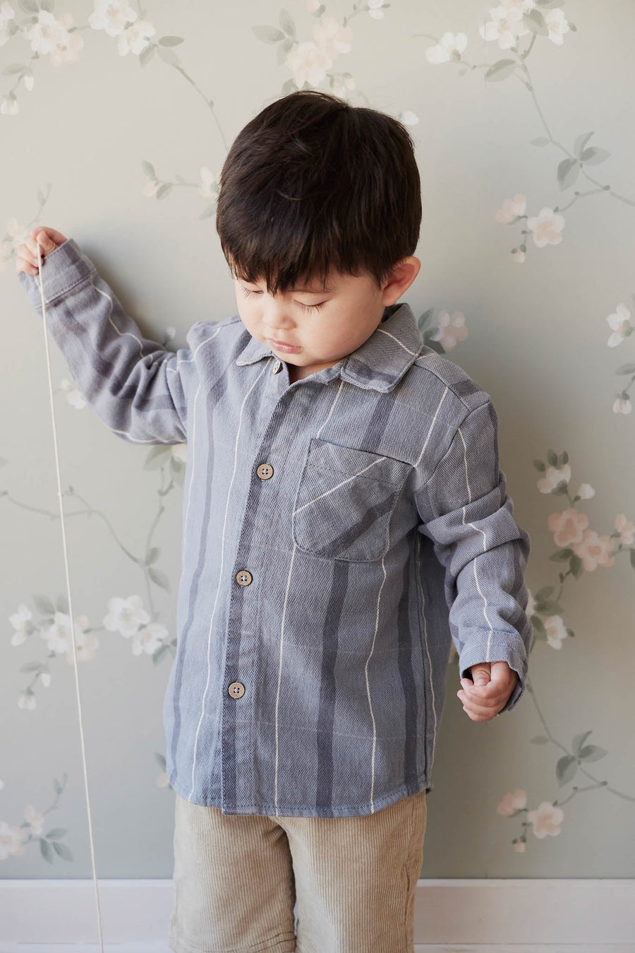 Isaiah Check Shirt - Isaiah Check Childrens Shirt from Jamie Kay Australia