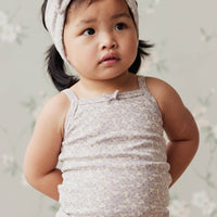 Organic Cotton Headband - Rosalie Field Raindrop Childrens Headband from Jamie Kay Australia