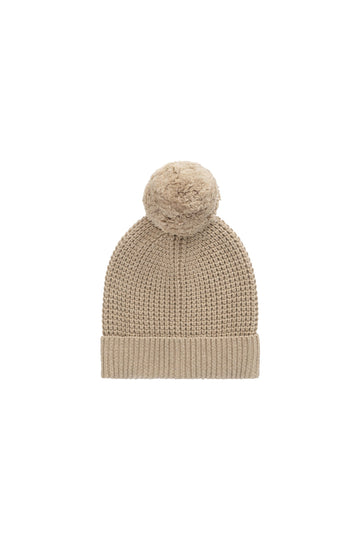 Lane Beanie - Sand Dune Marle Childrens Beanie from Jamie Kay Australia
