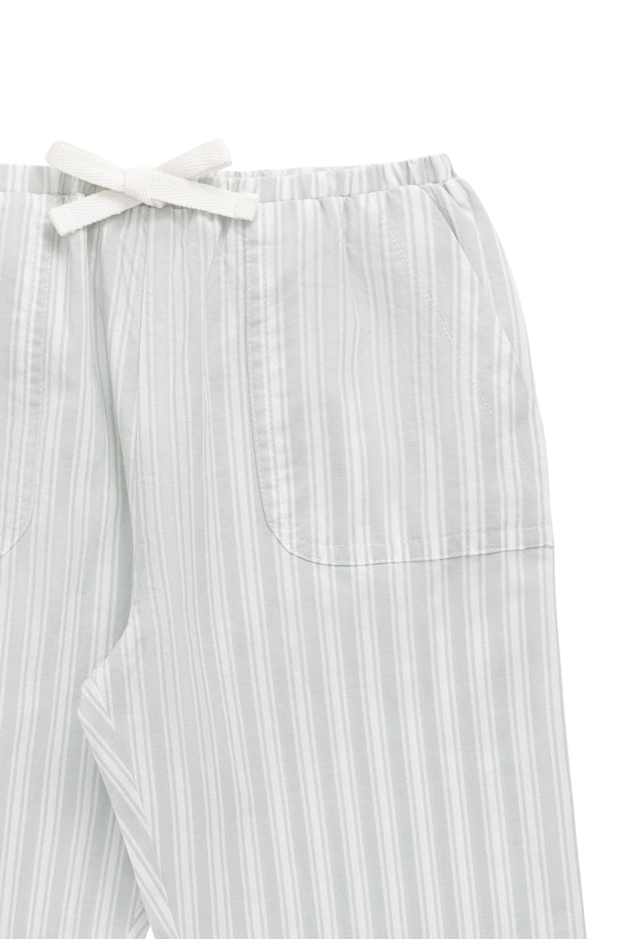 Organic Cotton Albie Pant - Variegated Stripe Shoreline Childrens Pant from Jamie Kay Australia