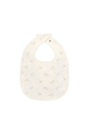 Organic Cotton Bib - Thelma Parchment Childrens Bib from Jamie Kay Australia
