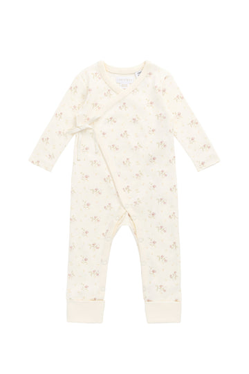 Organic Cotton Estelle Onepiece - Thelma Parchment Childrens Onepiece from Jamie Kay Australia
