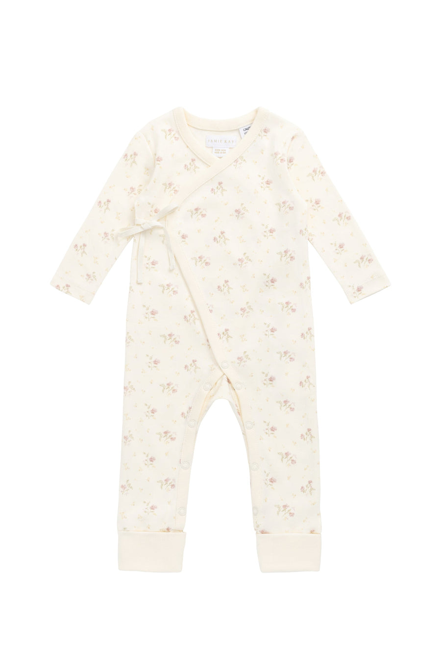 Organic Cotton Estelle Onepiece - Thelma Parchment Childrens Onepiece from Jamie Kay Australia