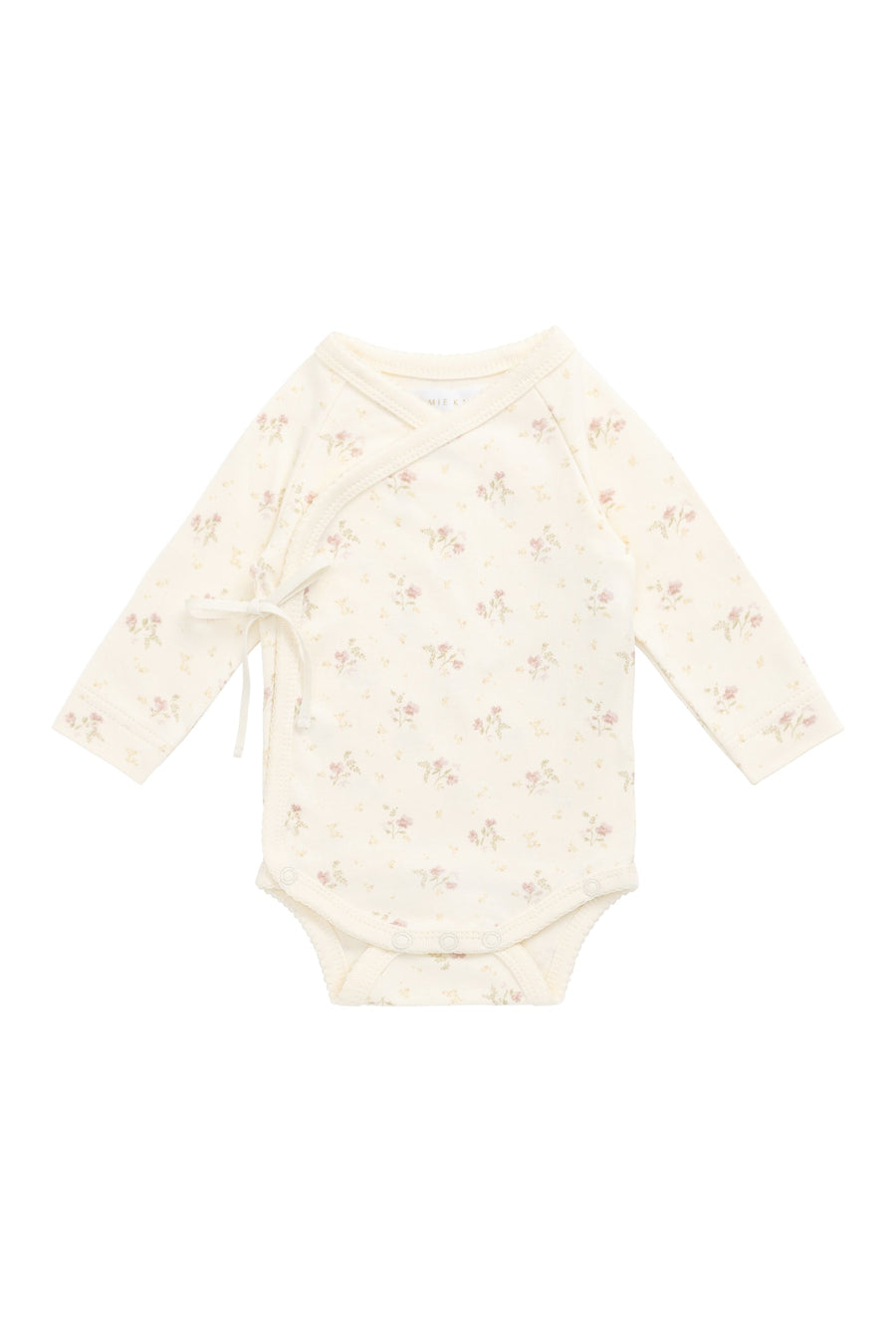 Organic Cotton Marina Bodysuit - Thelma Parchment Childrens Bodysuit from Jamie Kay Australia