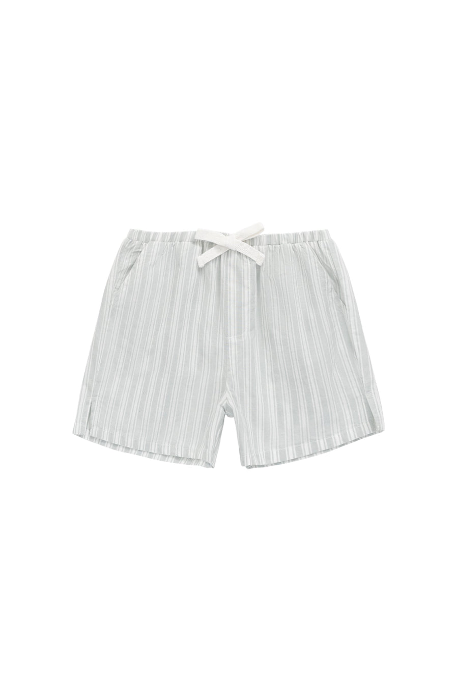 Organic Cotton Silas Short - Variegated Stripe Shoreline Childrens Short from Jamie Kay Australia