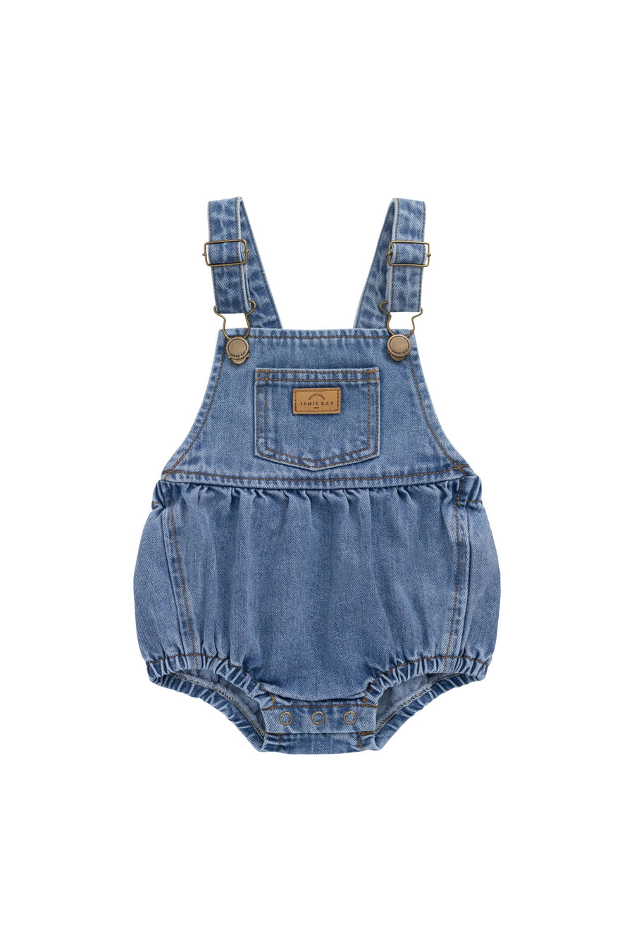 Pax Playsuit - Vintage Denim Childrens Playsuit from Jamie Kay Australia