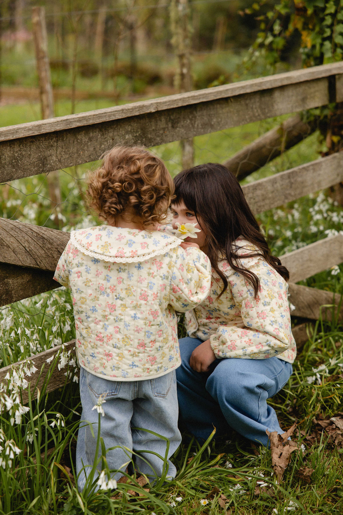 Jaida Pincord Jacket - Morgan Vanilla Childrens Jacket from Jamie Kay Australia