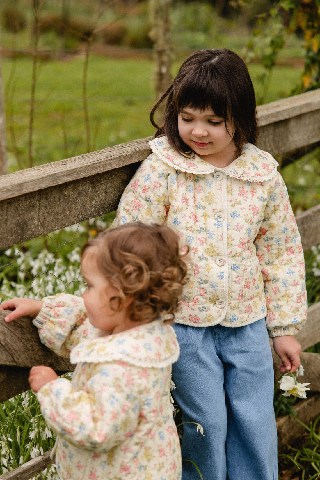 Jaida Pincord Jacket - Morgan Vanilla Childrens Jacket from Jamie Kay Australia
