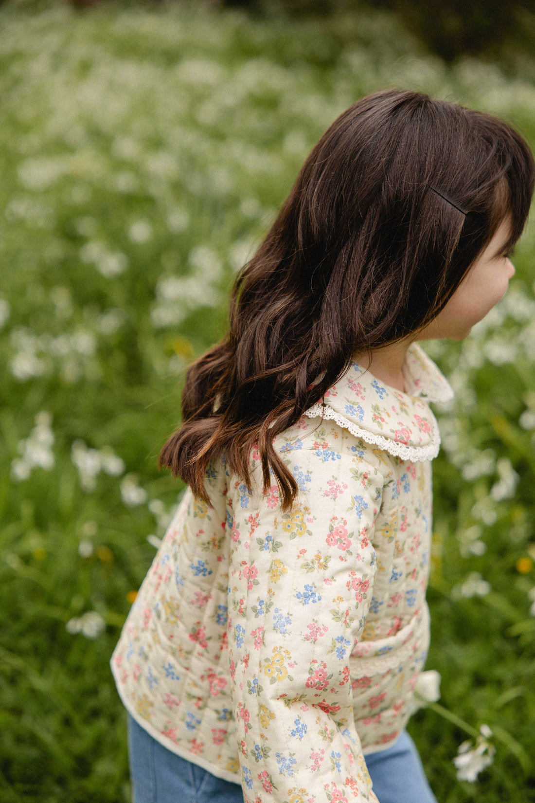 Jaida Pincord Jacket - Morgan Vanilla Childrens Jacket from Jamie Kay Australia