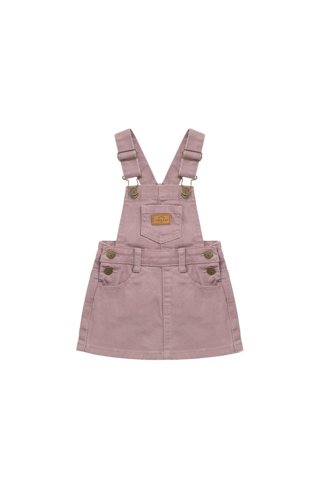 Classic Overall Dress - Dreamy Pink Childrens Overall from Jamie Kay Australia