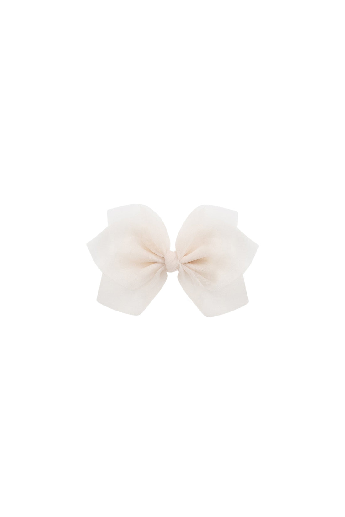 Fairy Bow - Soft Misty Rose Childrens Hair Bow from Jamie Kay Australia