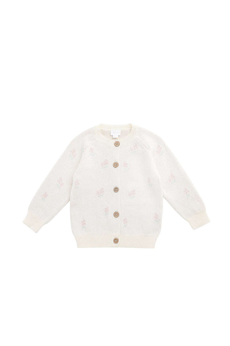 Meadow Cardigan - Larissa Egret Childrens Cardigan from Jamie Kay Australia
