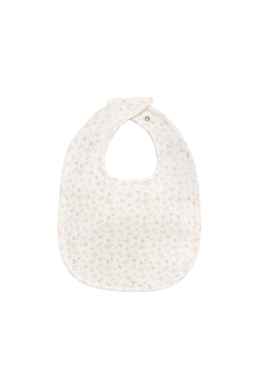Organic Cotton Bib - Aries Mauve Childrens Bib from Jamie Kay Australia