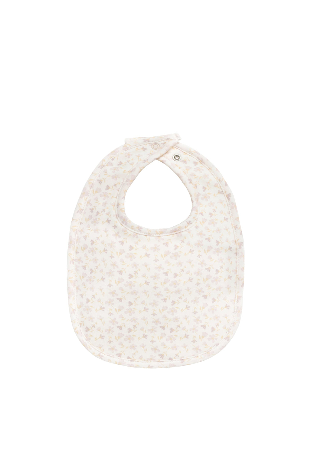 Organic Cotton Bib - Aries Mauve Childrens Bib from Jamie Kay Australia
