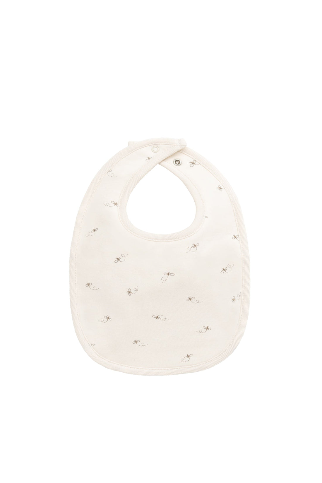 Organic Cotton Bib - Bumblebees Childrens Bib from Jamie Kay Australia