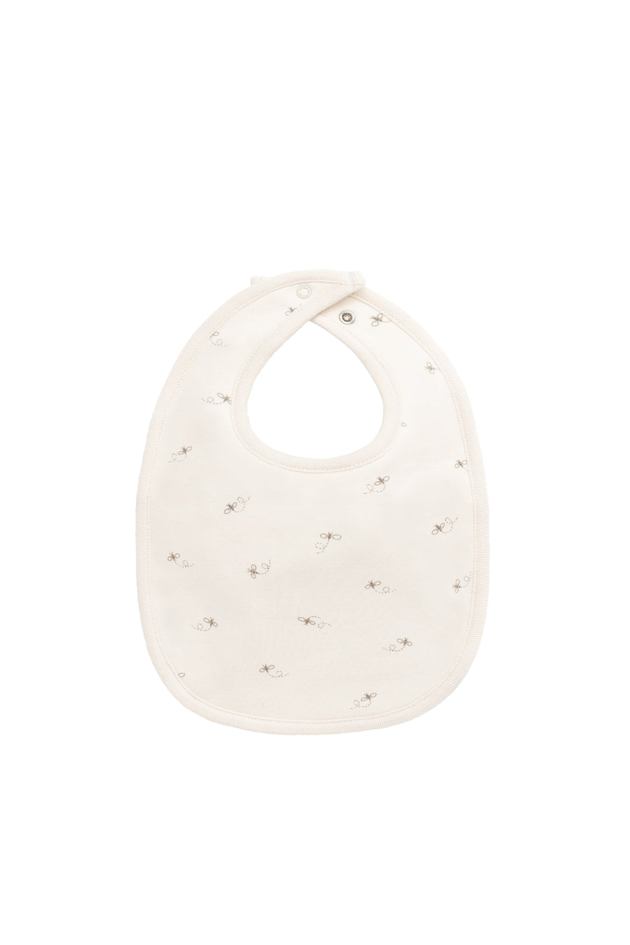 Organic Cotton Bib - Bumblebees Childrens Bib from Jamie Kay Australia
