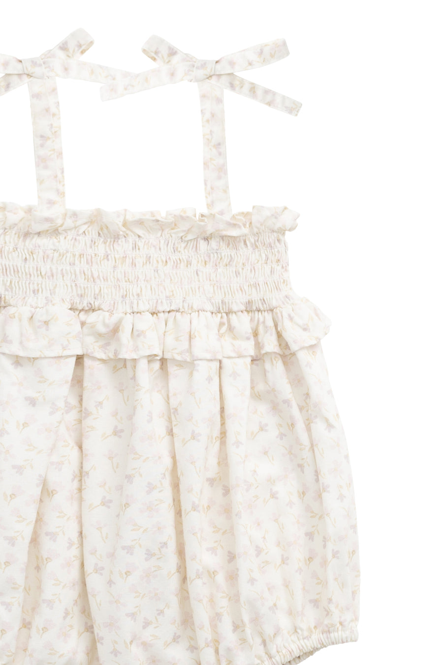Organic Cotton Cleo Playsuit - Aries Mauve Childrens Playsuit from Jamie Kay Australia