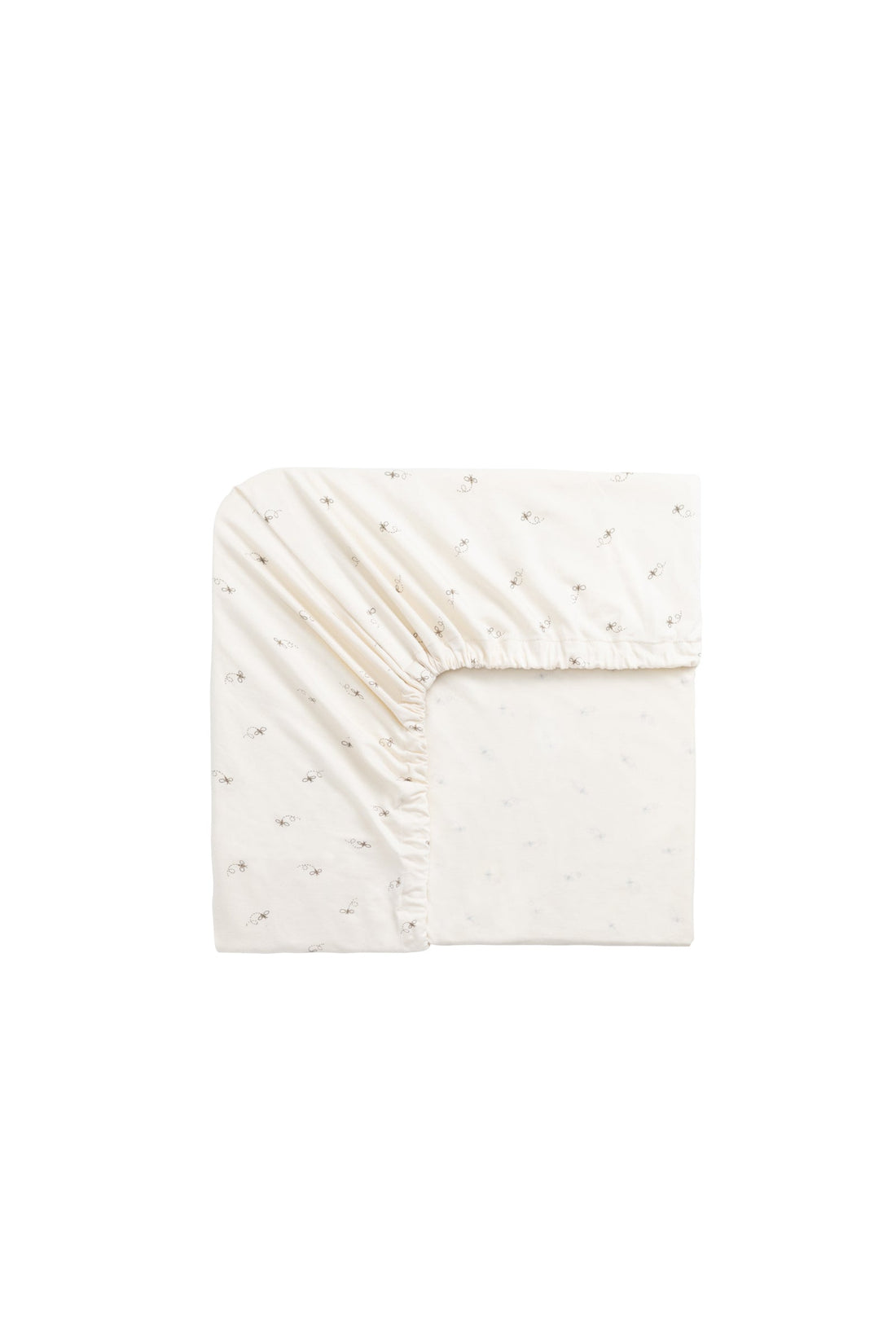 Organic Cotton Cot Sheet - Bumblebees Childrens Cot Sheet from Jamie Kay Australia